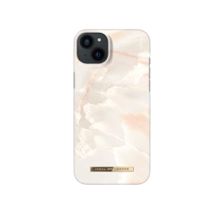 【iDeal Of Sweden】iPhone 14 Max 6.7吋 北歐時尚瑞典流行手機殼(珍珠玫瑰大理石)