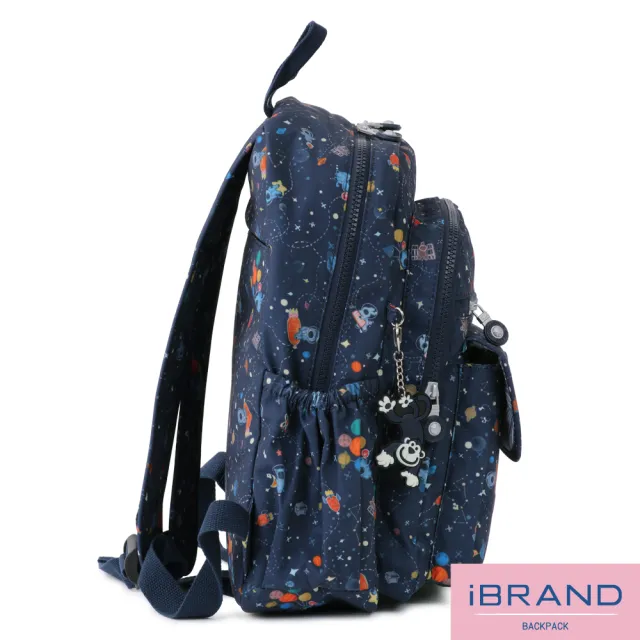 【iBrand】雙11 簡約輕盈尼龍多功能後背包(動物星球)
