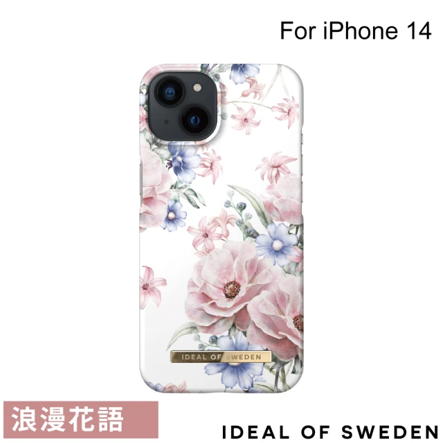 iDeal Of Sweden iPhone 14 6.1吋 北歐時尚瑞典流行手機殼(浪漫花語)