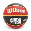 【WILSON】NBA Team 籃球 7號 隊徽球 耐磨 橡膠 室外 老鷹隊(WTB1300XBATL)