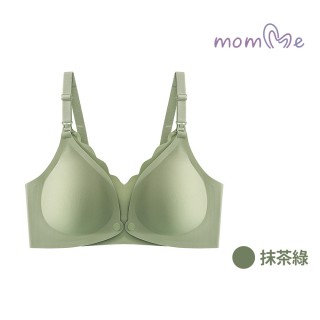 【momMe】雙開扣美波哺乳內衣(孕婦內衣 無鋼圈)