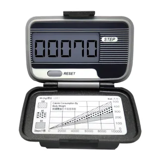 【Mayka明家】2入組TM-215S健康 開蓋式 計步器(台灣製LCD大字體 省電 好攜帶)