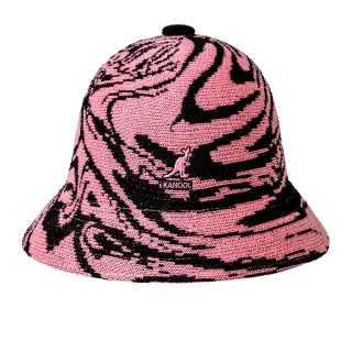 【KANGOL】LIQUIFY 鐘型帽(黑粉色)