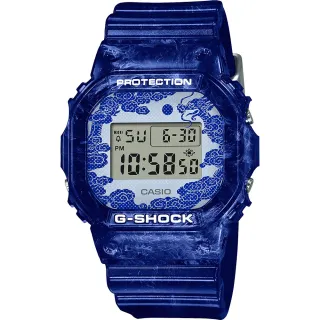 CASIO 卡西歐】學生錶G-SHOCK 經典DW-5600系列電子手錶-黑/42mm 女王節