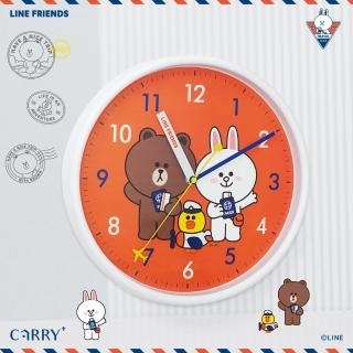 【CarryPlus】LINE FRIENDS 環遊世界掛鐘(官方授權-Have a Nice Trip系列)