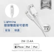 【iPhone快充組】PD/QC 20W雙孔充電器+MFi認證 USB to Lightning充電傳輸線(iPhone 14/13/12 蘋果快充組)
