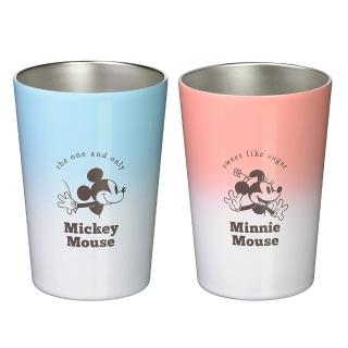 【大西賢製販】Disney 迪士尼 米奇&米妮 保溫杯不鏽鋼杯 460ml(餐具雜貨)(保溫瓶)