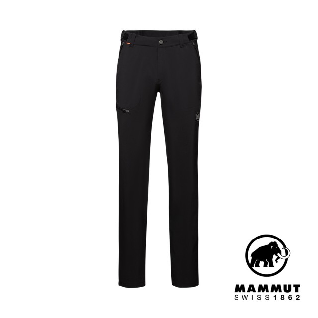 【Mammut 長毛象官方直營】Runbold Pants Men 耐磨彈性機能長褲 黑色 男款 #1022-01670