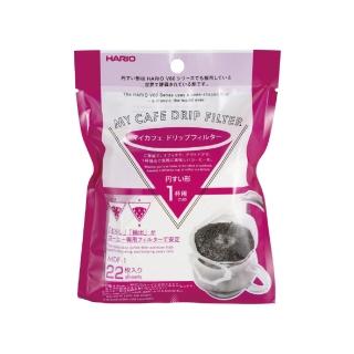 【HARIO】V60 掛耳式濾紙／22入(MDF-1)