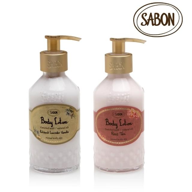 【SABON】官方直營 圓瓶身體乳液自由配(身體乳液200ml+身體乳液200ml)