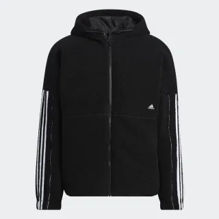 【adidas 愛迪達】3-STRIPES 連帽外套 男/女 HP1374