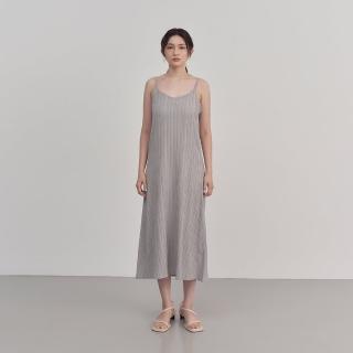 【The Madre】皺感背心長洋裝(四色)