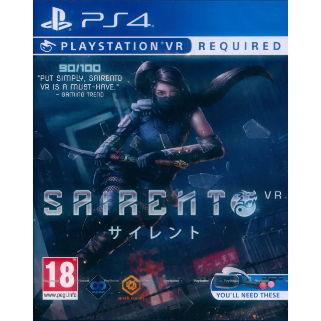 【SONY 索尼】PS4 默者 Sairento(英文歐版 PSVR專用)