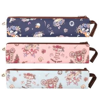 【uma hana】絢麗馬車外出攜便環保防水3入組的長筷套(長筷套/環保筷套/防水筷套/防水包)