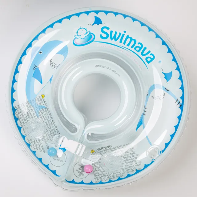 【Swimava】酷鯊魚嬰兒游泳脖圈-標準尺寸(寶寶泳圈)