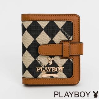 【PLAYBOY】卡片夾 Meet in the rain系列(黑色)