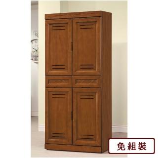【AS雅司設計】班森樟木3x6尺鞋櫃-78.8x39.3x181.8cm