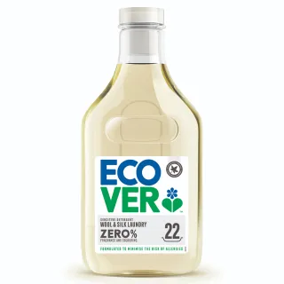 【ECOVER 宜珂】無添加ZERO低敏細緻衣物親膚洗衣精(1000ml)