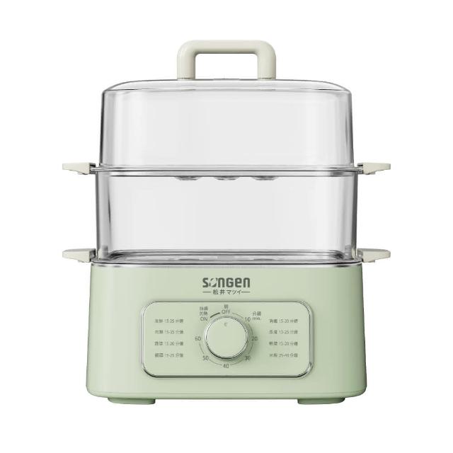 【SONGEN 松井】多功能雙層蒸煮鍋/電煮鍋/料理鍋(SG-1011MS)
