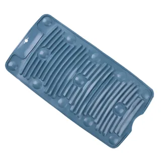 【PS Mall】搓衣板 洗衣板 吸盤式 矽膠 洗衣墊 防滑墊 可掛 清潔衣物 可攜帶 可摺疊 2入(J776) 