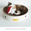 【PURROOM】小雞造型圓盤貓抓板 小號(貓抓板 貓抓 貓玩具 瓦楞紙版 貓抓紙板 貓咪玩具)