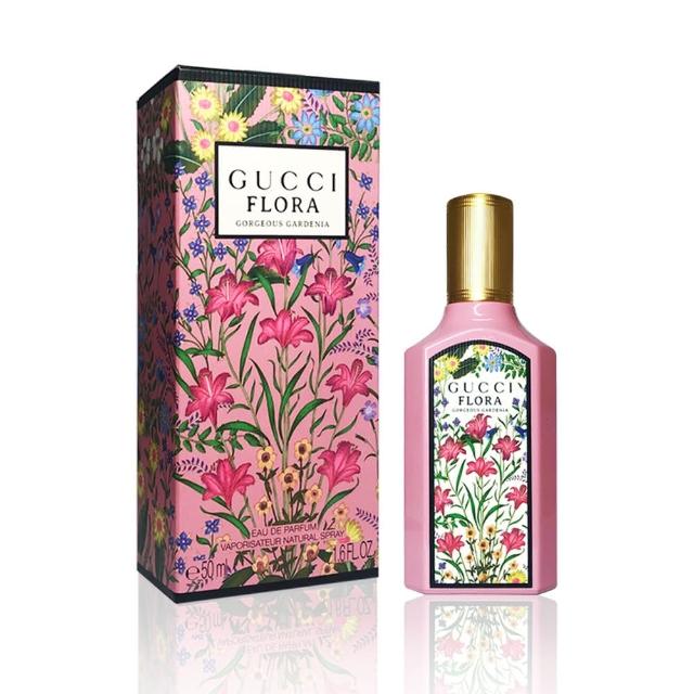 【GUCCI 古馳】華麗梔子花/幻夢梔子花女性淡香精 50ml(公司貨)