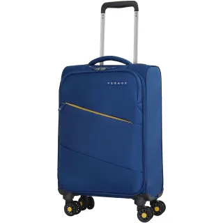 【Verage 維麗杰】19吋六代極致超輕量布面登機箱/布箱/布面行李箱/布面箱(藍)
