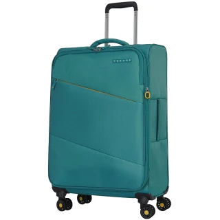 【Verage 維麗杰】24吋六代極致超輕量系列布面行李箱/布箱/布面行李箱/布面箱(綠)