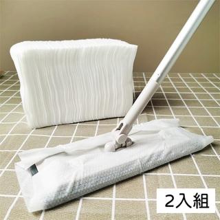 【KStore】一次性拖把替換靜電除塵紙 100片組2入(拋棄式除塵紙 靜電除塵紙 拖把紙)