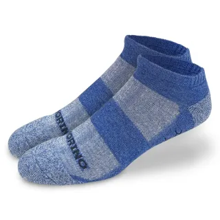 【MORINO】5雙組_MIT石墨烯菱格透氣氣墊足弓加強船型襪-L25-27cm(男襪/運動襪/船型襪/踝襪/機能襪)