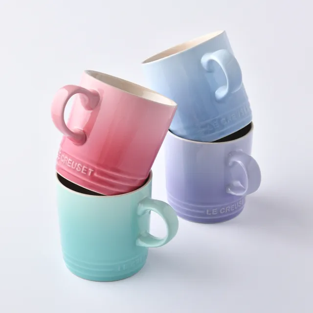 【Le Creuset】布列塔尼圓舞曲系列 英式馬克杯組 350ml 4入