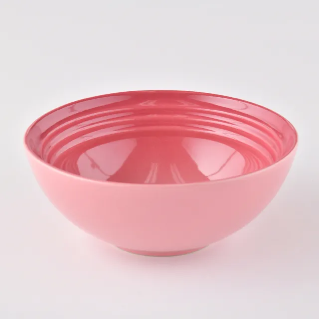 【Le Creuset】布列塔尼圓舞曲系列 早餐穀片碗 16cm 4入 薔薇粉/薄荷綠/海岸藍/粉彩紫