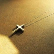 【mittag】cross c necklace_十字架c項鍊(基督教 天主教 十字架 兩面配戴 男女對鍊 銀飾)
