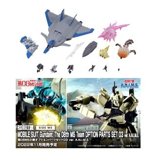 【BANDAI 萬代】ROBOT魂 鋼彈 第08小隊OPTION PARTS 擴充配件03 動畫版(代理)