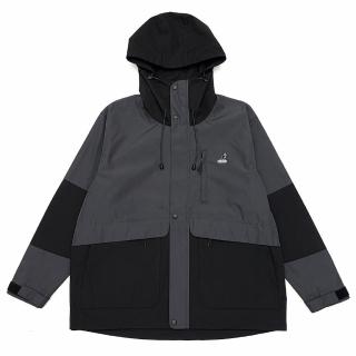 【KANGOL】外套 風衣外套 深灰 連帽 中性 男女(6255142210)