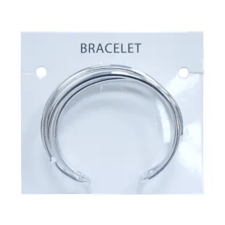 【TANAH】時尚配件 金屬一體式 三線造型 簡約款 手環(A009)
