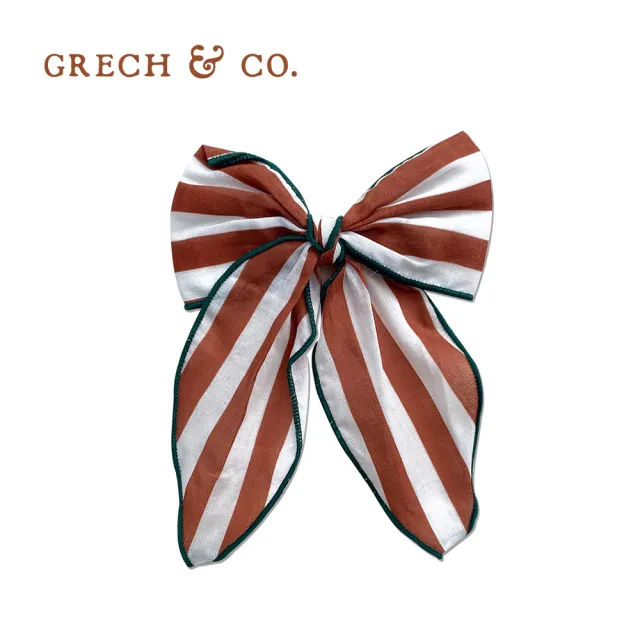 【GRECH&CO】蝴蝶結髮夾 中尺寸(兒童髮夾 親子髮夾)