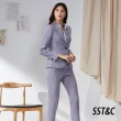 【SST&C 出清３５折】灰紫色修身西裝褲7261911006