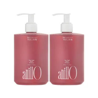 【ANILLO】深層修護洗髮精漫夜玫瑰450mlx2入(染燙髮專用)