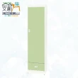 【文創集】南亞塑鋼  馬尼拉多彩1.6尺單開門單抽屜衣櫃(五色可選)