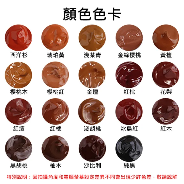【收納部屋】DIY木質家具木紋修補漆 大容量25g-6入組(修補膏 補色膏 修補漆)