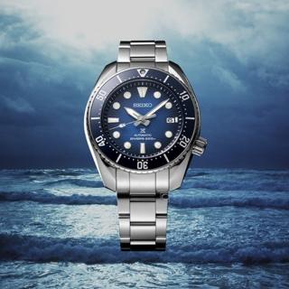 【SEIKO 精工】Prospex系列 SUMO殼型潛水機械錶 指針錶 手錶年終送禮 禮物(6R35-02C0B/SPB321J1)