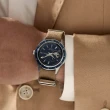 【SEIKO 精工】PRESAGE 60年代復刻機械錶-藍x咖啡/40.8mm(SSA453J1/4R39-01A0B)