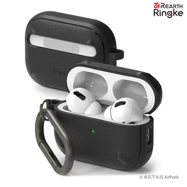 【Ringke】Apple AirPods Pro 2 Onyx 防撞緩衝保護套 黑 灰 紫(Rearth 藍牙耳機套)