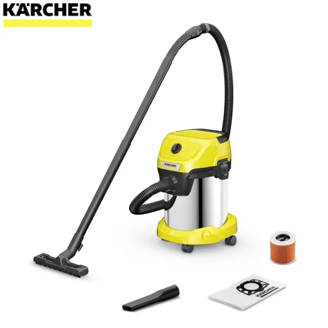 【KARCHER 凱馳】乾濕兩用吸塵器-取代WD3.300(WD 3S)