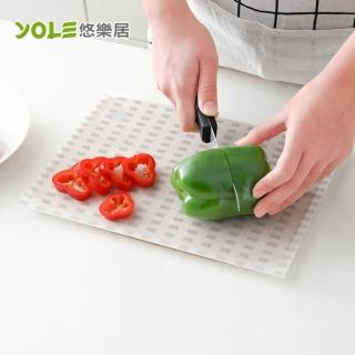 【YOLE 悠樂居】日本SP SAUCE一次性不混味砧板紙(50張x4包)(廚房砧板 切菜板 一次性砧板)