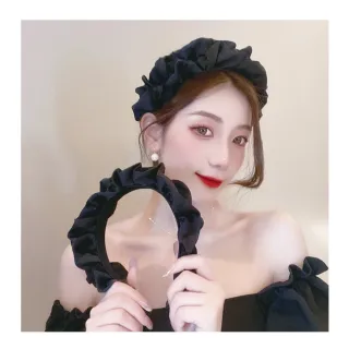 【HERA 赫拉】韓系皺褶質感髮箍 L111083008(髮飾 髮箍)