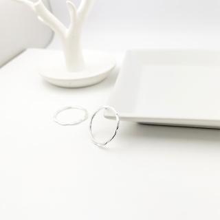 【Niloe】迷人線條 指耀華麗尾戒系列-女款創新設計(925純銀、可做尾戒、對戒)