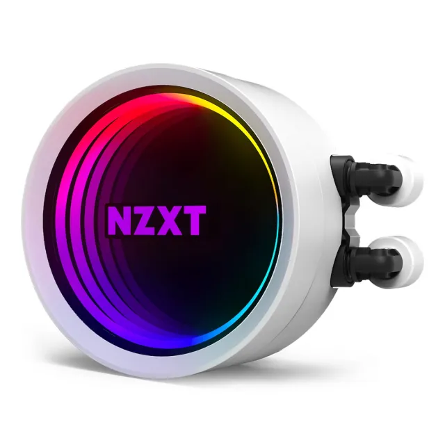 NZXT 恩傑】Kraken X53 RGB 240mm一體式水冷散熱器-白色(RL-KRX53-RW