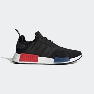 【adidas 愛迪達】NMD R1 男女鞋 運動 休閒 襪套 經典 復刻 情侶 愛迪達 黑 紅藍(GZ7922)